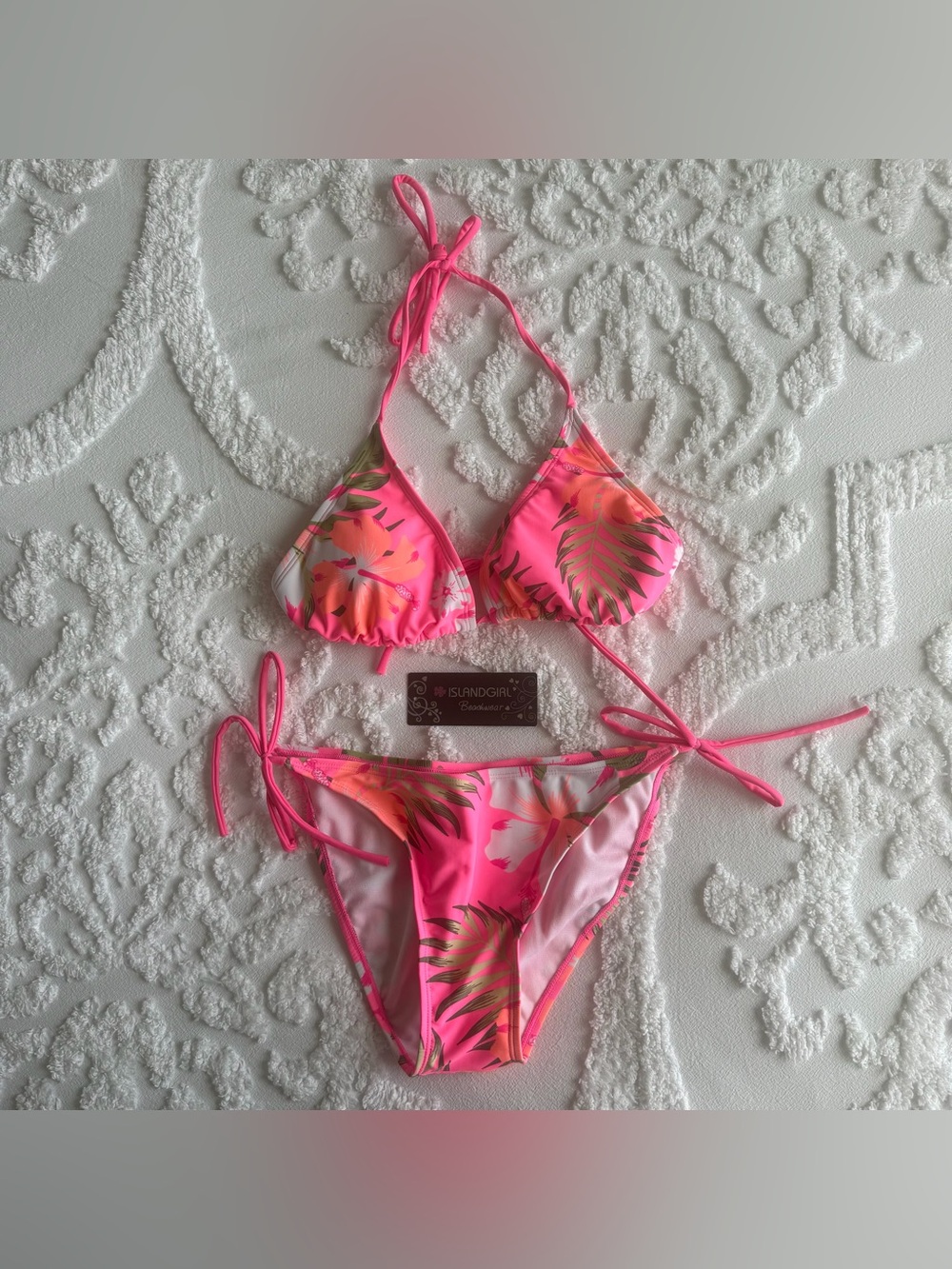 ABC Store Honolulu Hawaii Island Girl Beachwear Two Piece Bikini, Size Medium